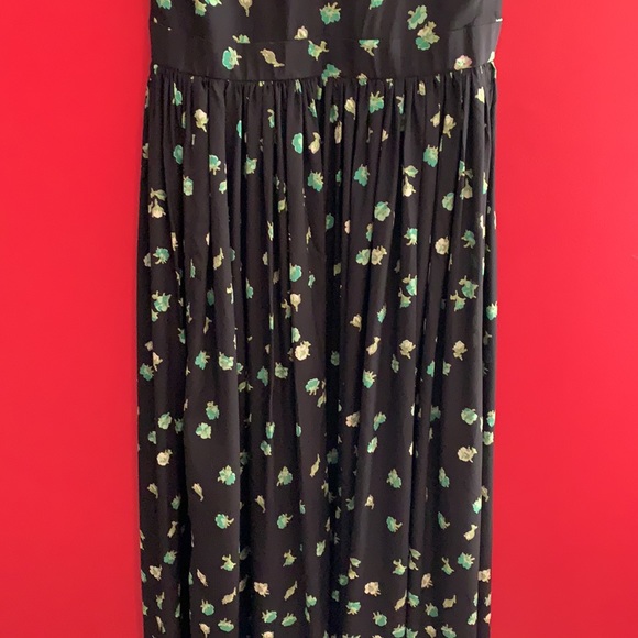 Vintage Boho Cottage Core Maxi Dress French - Picture 7 of 10